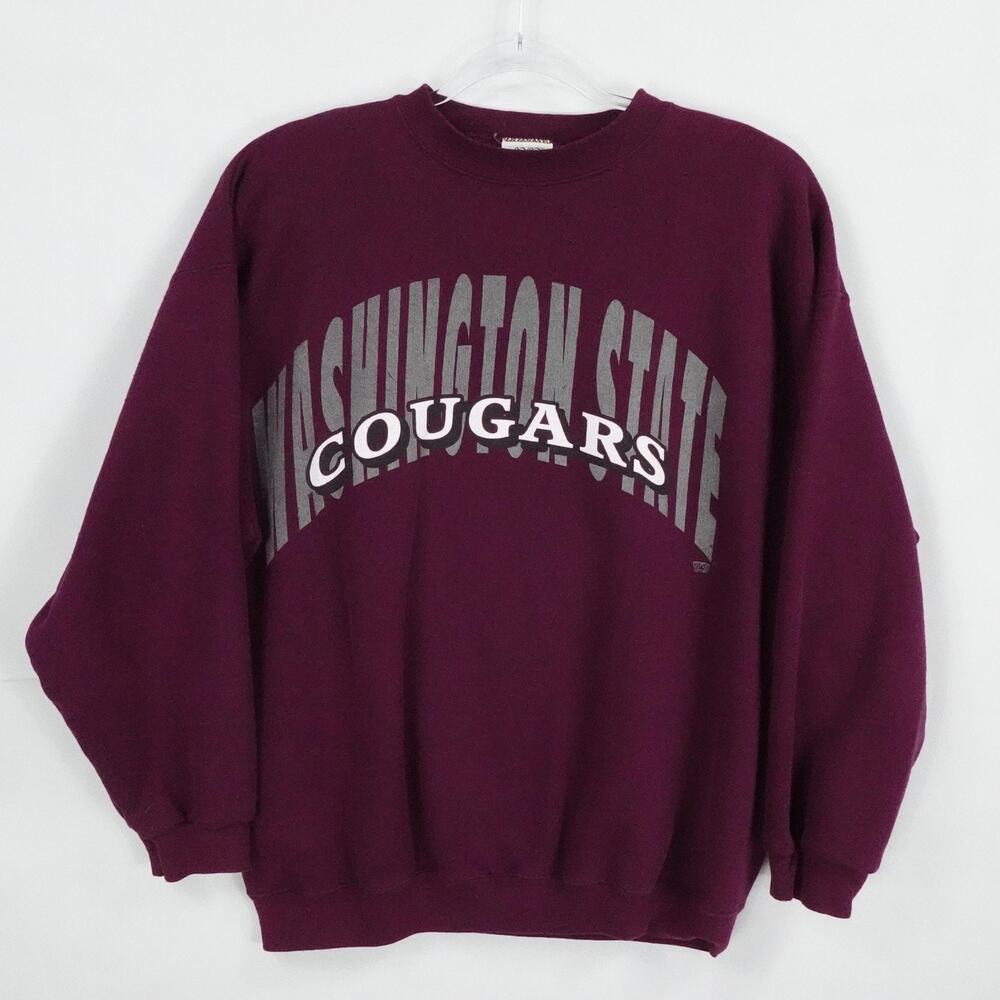 Vintage Washington State Cougars Sweatshirt Mens XL NCAA College Football 90s‎
